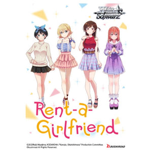 Weiss Schwarz Card Game - Rent-A-Girlfriend - Booster Pack (7133052993702)