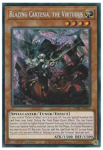 Darkwing Blast - DABL-EN011 : Blazing Cartesia, the Virtuous (Secret Rare) - 1st Edition (7819980079351)