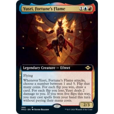 Modern Horizons 2 - 468 : Yusri, Fortune's Flame (Borderless) (6860659490982)